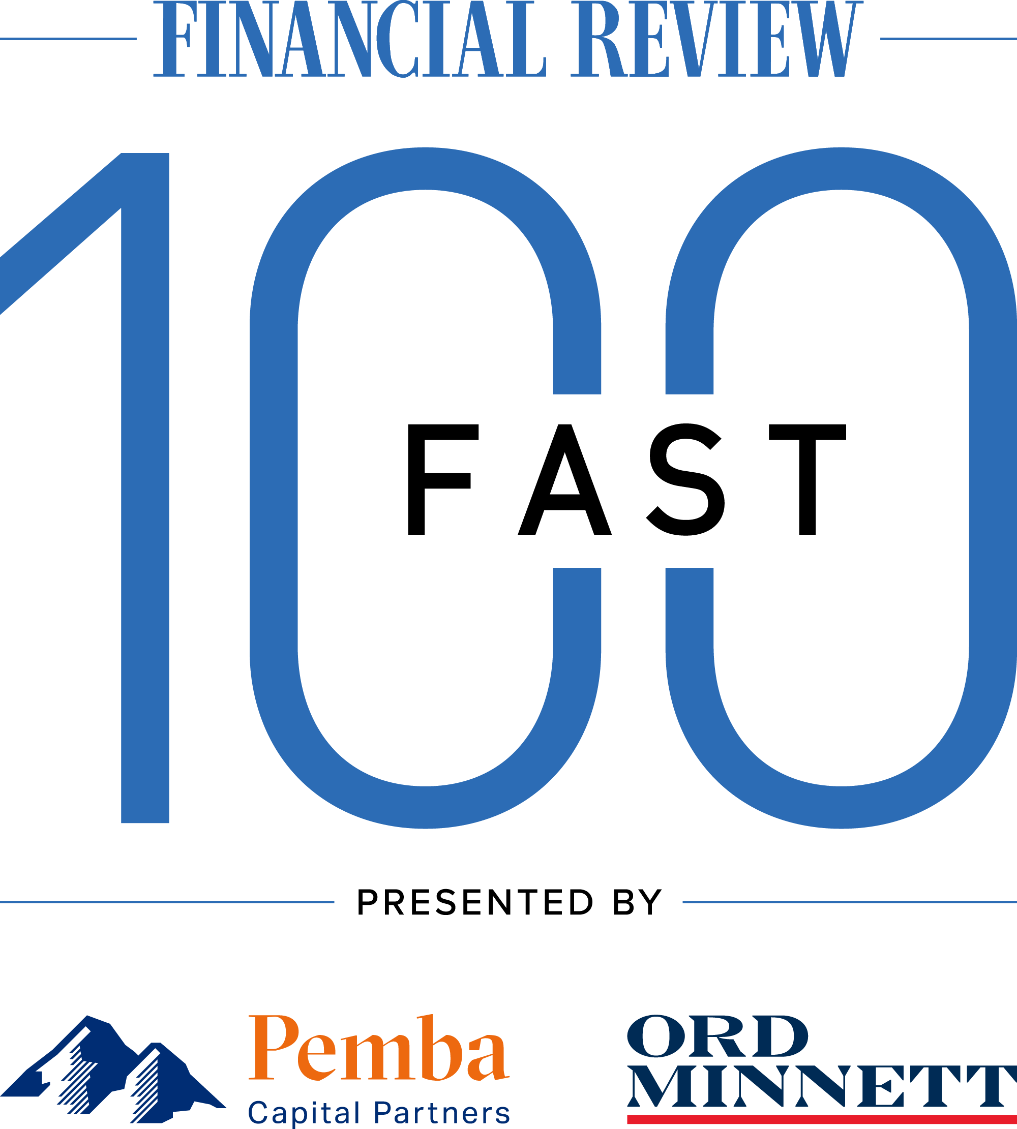 Financial Review 100 Fast Logo