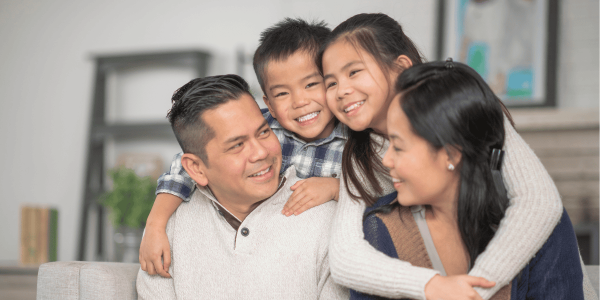 Family of four